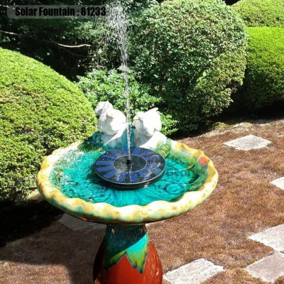 Solar Fountain : 81233